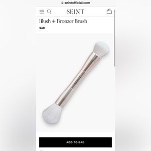 Seint Bronzer Brush - NEW